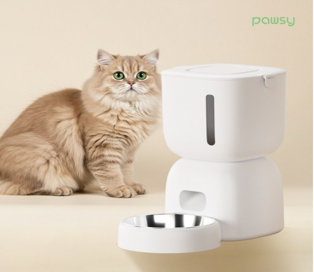 파우시 강아지 고양이 자동급식기 3L