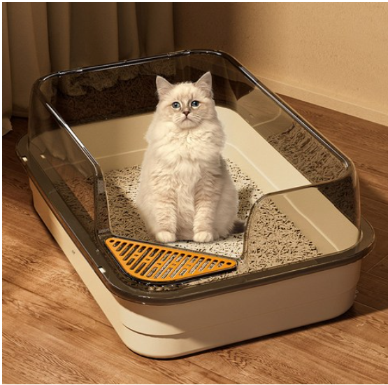 고양이 샌드플라워 대용량 화장실