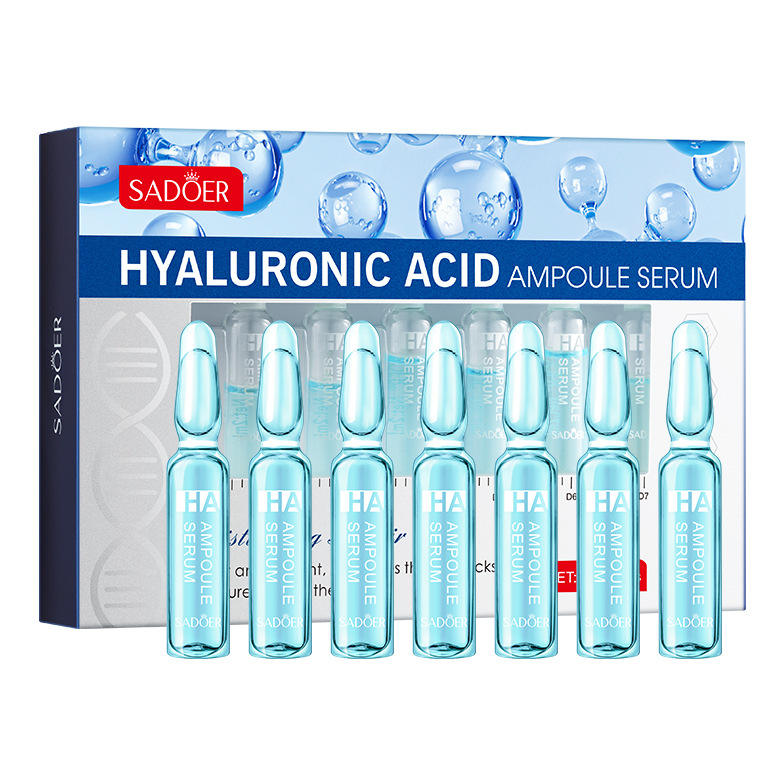 히알루론산 앰플 에센스 보습 세럼 수분 충전 원액  2ml*7개입/히알루론산 앰플/여성 에센스 세럼